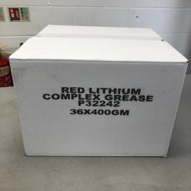 Prime Lithium Complex Red Grease Cartridges (CASE36x400G)